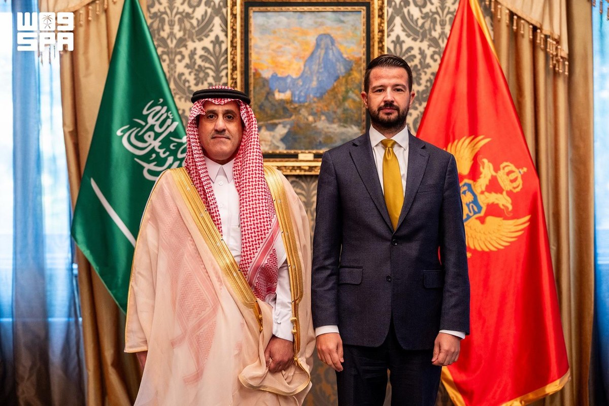 السفير تركي الماضي مع رئيس الجبل الأسود جاكوف ميلاتوفيتش