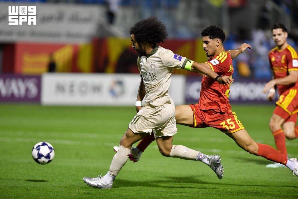 من مباراة القادسية والسد في دوري أبطال آسيا للنخبة بالدمام