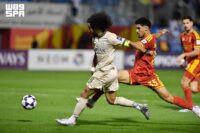 من مباراة القادسية والسد في دوري أبطال آسيا للنخبة بالدمام