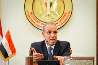 وزير الخارجية والتعاون الدولي والمصريين بالخارج الدكتور بدر عبدالعاطي