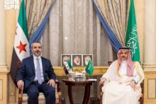 الأمير فيصل بن فرحان يستقبل وزير الخارجية والمغتربين السوري أسعد الشيباني في الرياض