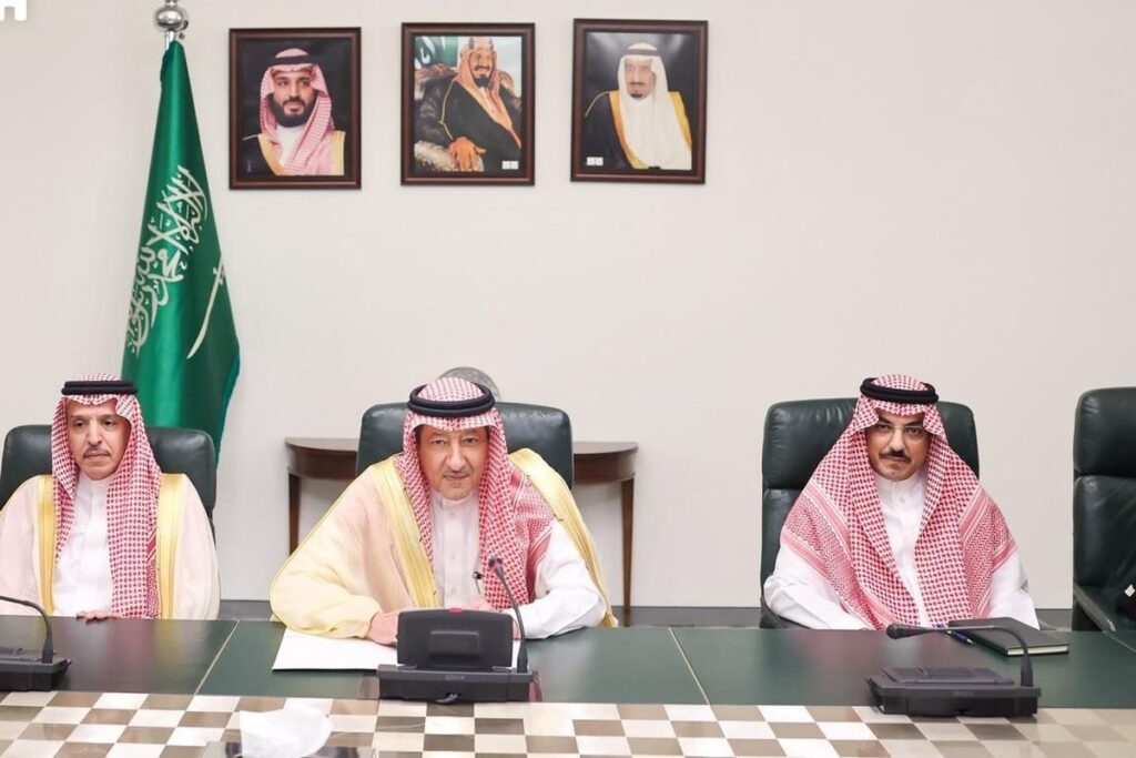 نائب وزير الخارجية خلال اجتماعه مع سفراء الدول العربية في الرياض