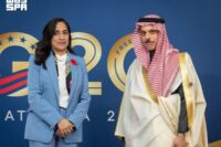 وزير الخارجية ونظيرته الكندية على هامش اجتماع مجموعة العشرين في أتلانتا