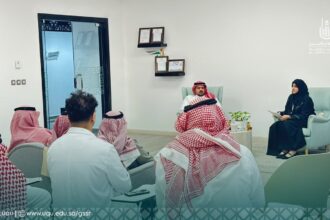 جلسة برنامج من الفكرة إلى النمو بجامعة أم القرى