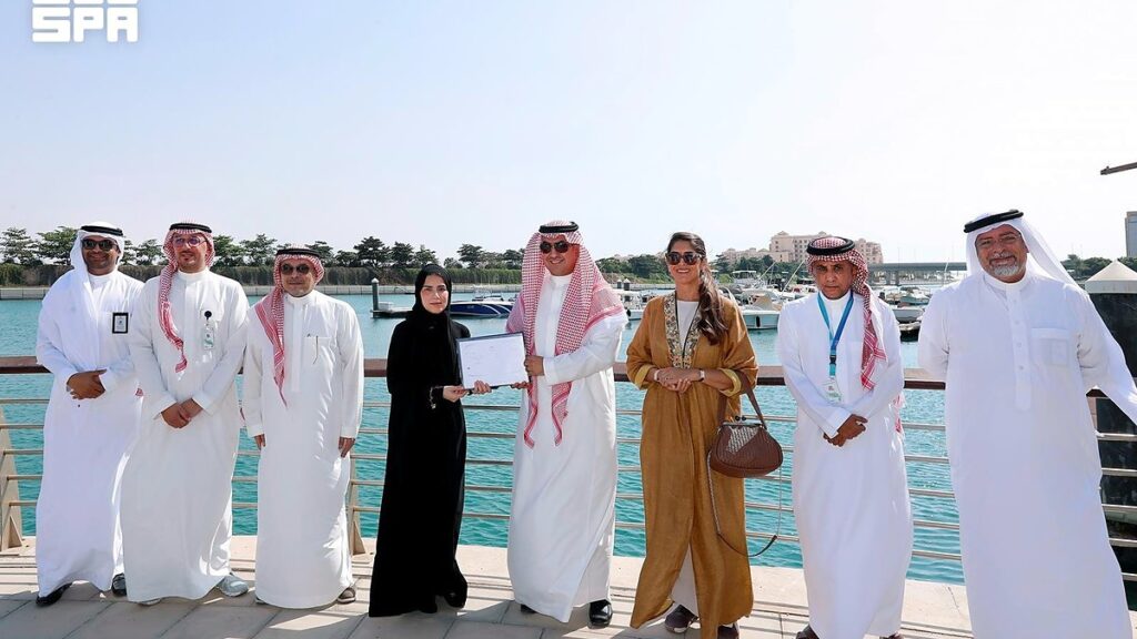 مرسى البيلسان - تسليم رخصة تشغيل المرسى بمدينة الملك عبدالله الاقتصادية